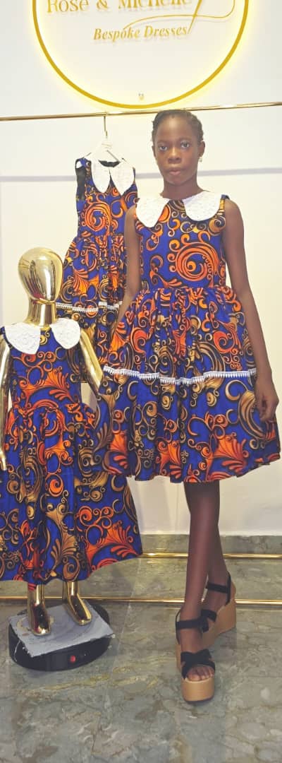 The "Zaria" Heritage Tiered Gown